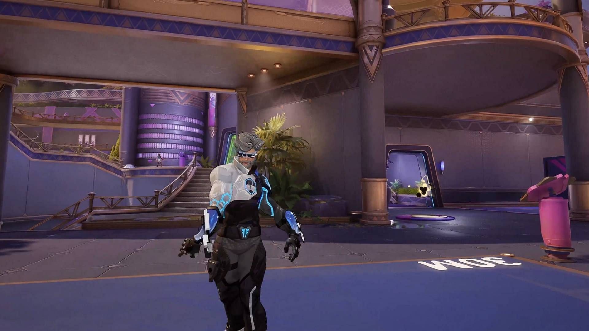 A picture of the new Mr. Fantastic Future Foundation costume in Marvel Rivals (Image via NetEase Games)